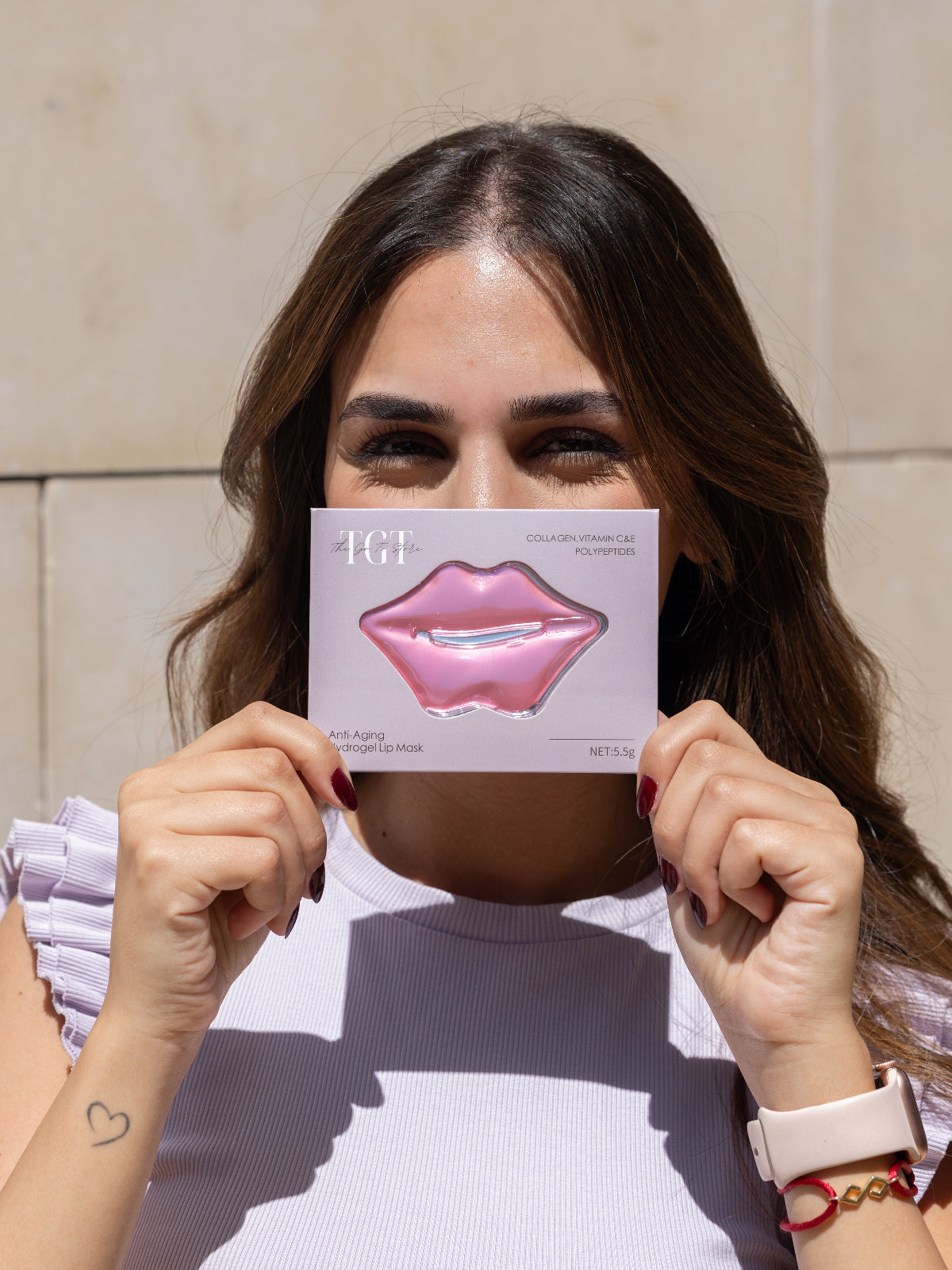 Collagen Hydrogel Lip Mask | Plumping & Nourishing - TGT Beauty