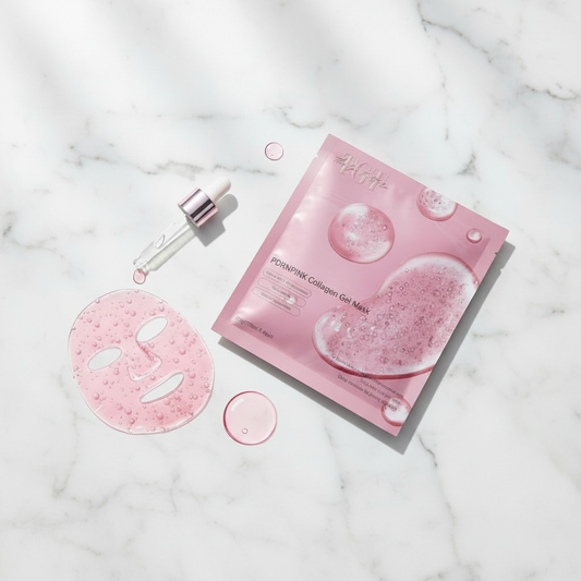 PDRN Sheet Mask – Marble Background